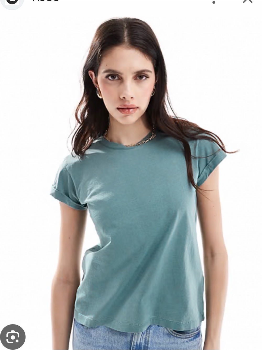 All saints Washed Teal Short Sleeve Crewneck Tee GREAT CONDITION